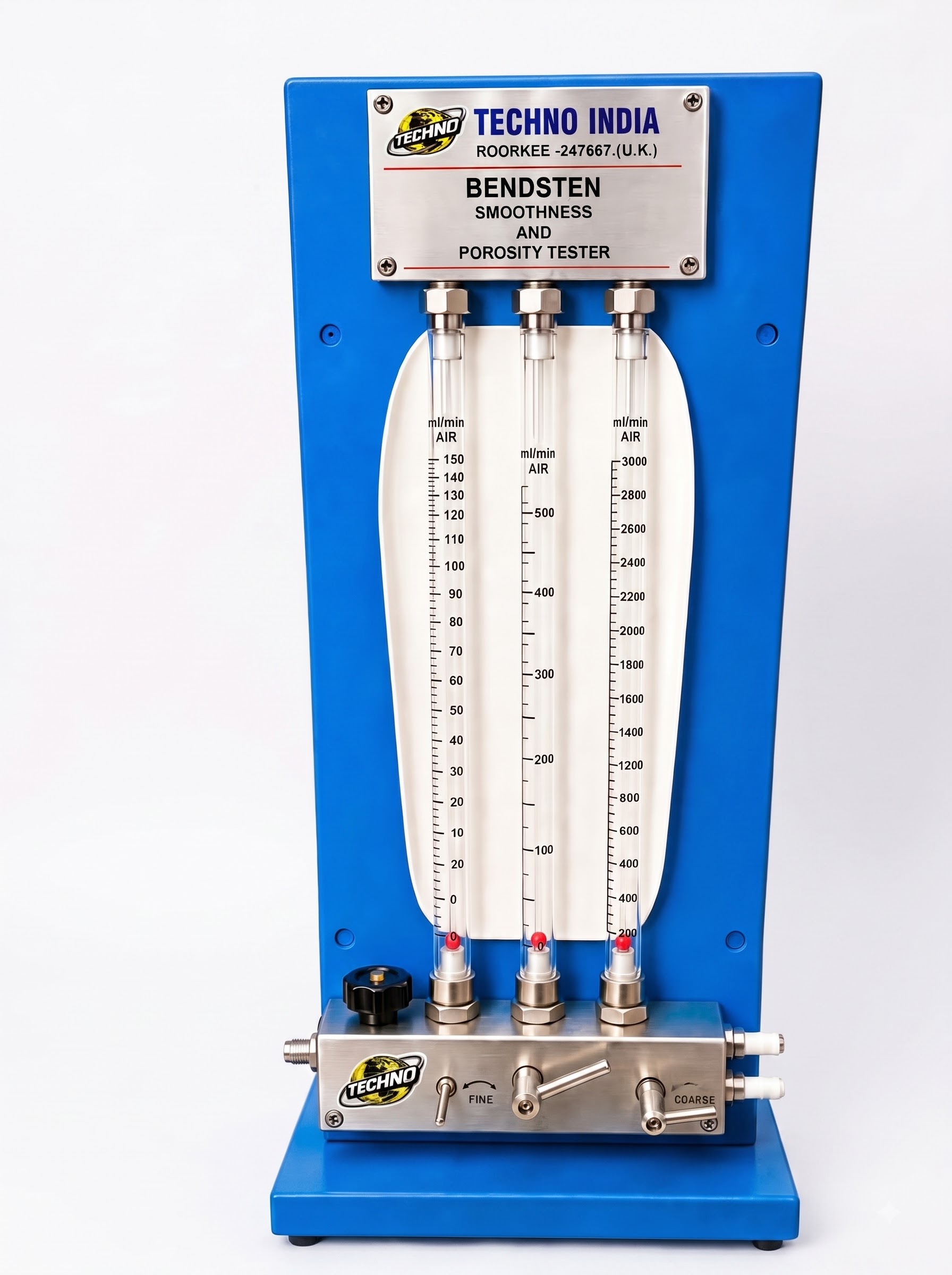 Smoothness & Porosity Tester (Bendtsen Type)