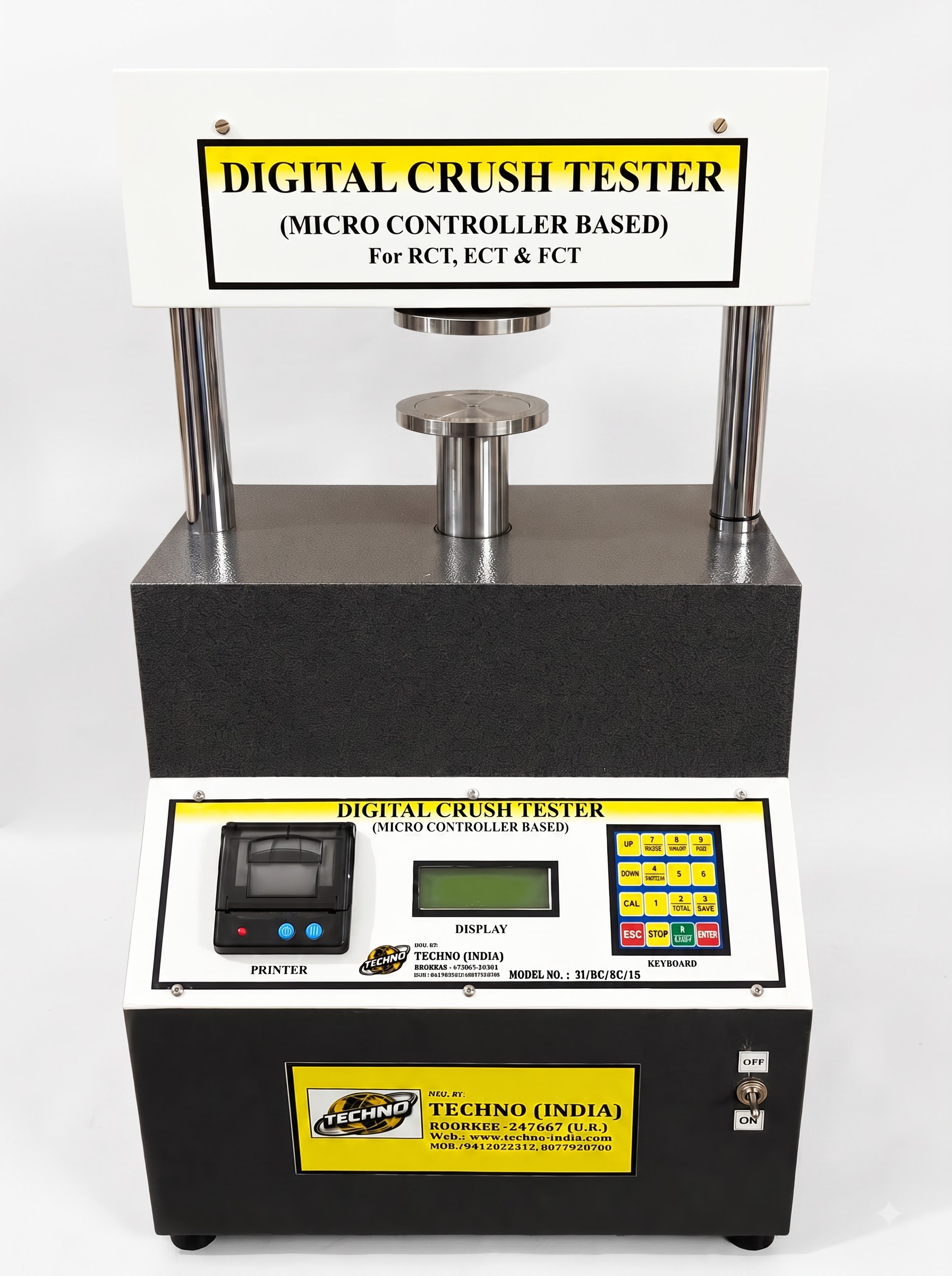 Digital Crush Tester (RCT, ECT & FCT)